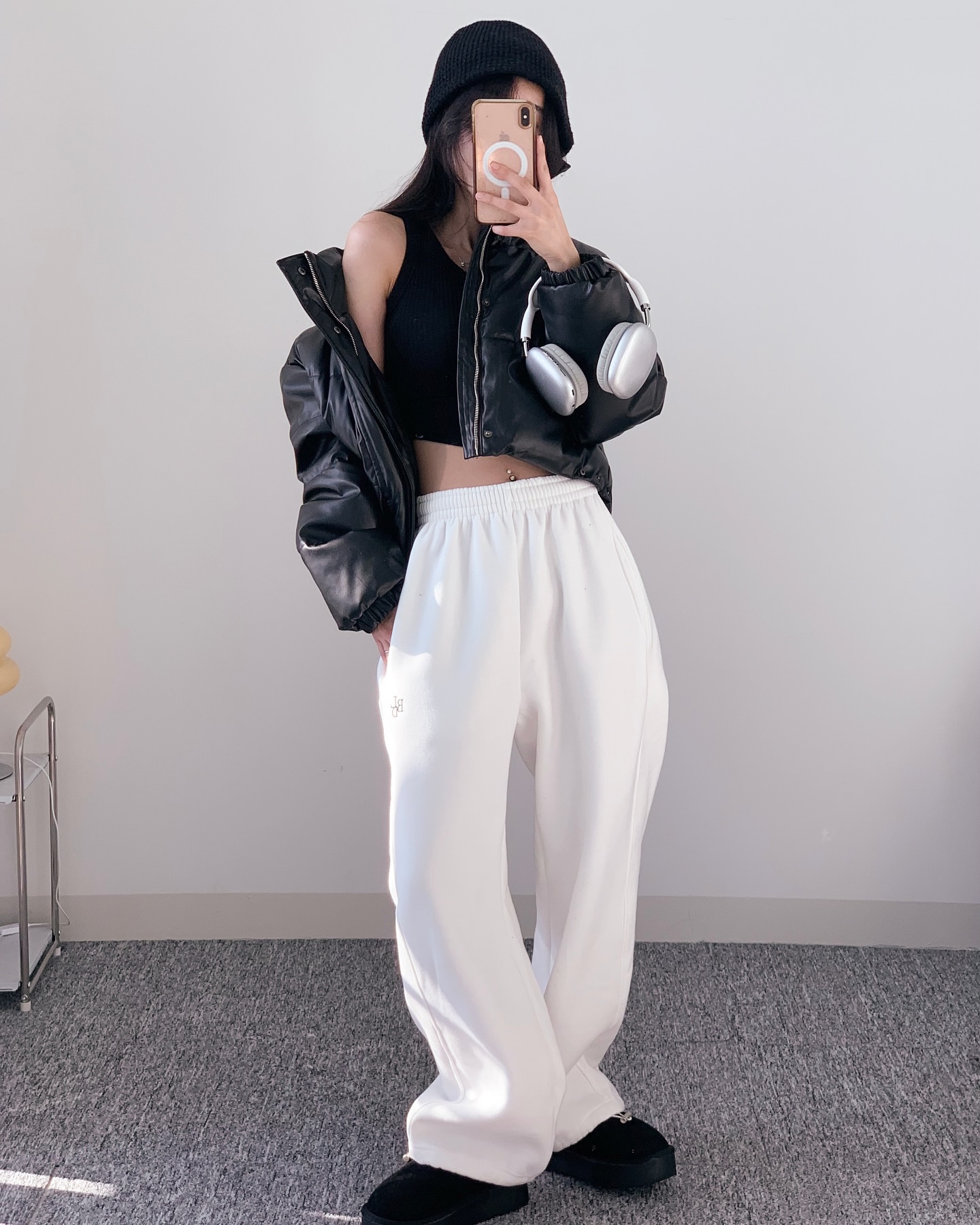 숏패딩 코디 고민 끝! 겨울 데일리룩